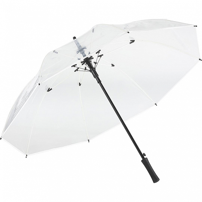 Dámský průhledný holový deštník COMTESSA MAXI bílý 2333