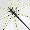 Dámský průhledný holový deštník COMTESSA MAXI limetkový 2333