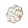 Dětský průhledný deštník Bugzz Kids DINOSAURUS