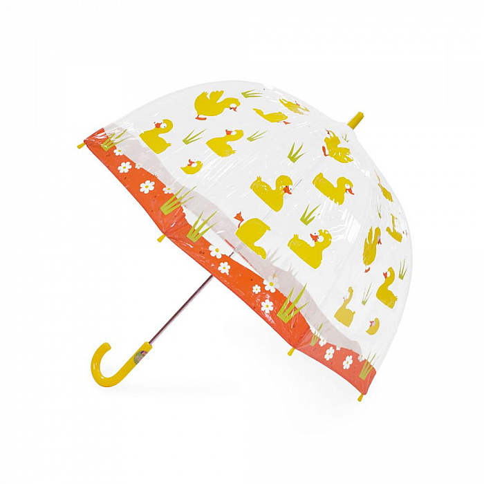 Dětský průhledný deštník Bugzz Kids KAČENKY