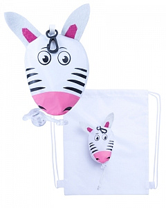Dětský vak bílá ZEBRA