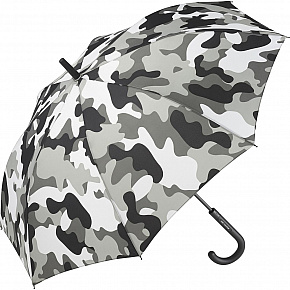 Fare CAMOUFLAGE pánský holový deštník šedý 1118