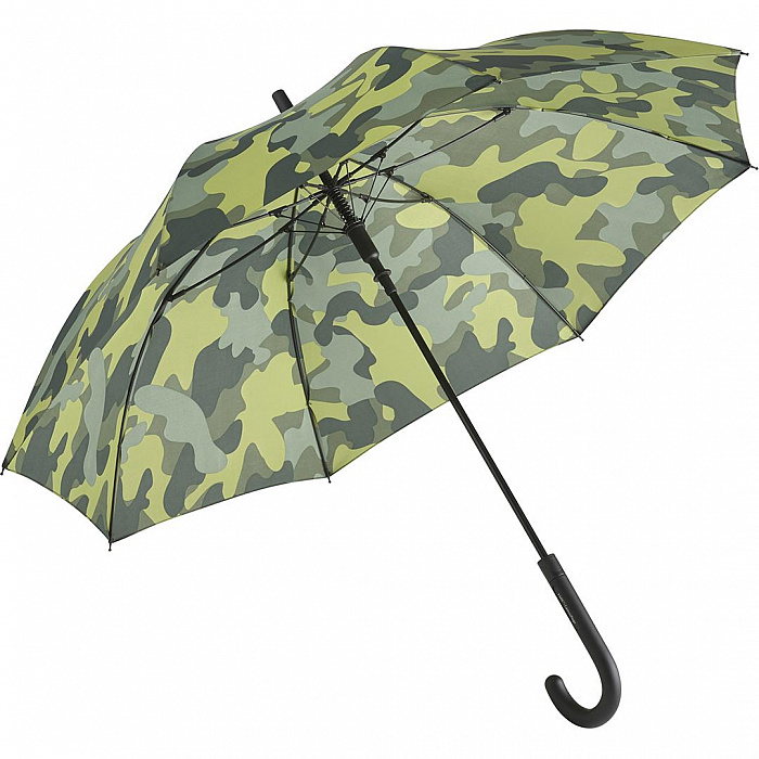 Fare CAMOUFLAGE pánský holový deštník zelený 1118