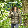 FARE skládací deštník open&close ALVIN CAMOUFLAGE šedý 5468