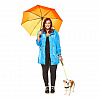 Fare FILLIT dámský skládací deštník s plnitelnou rukojetí EUROBLUE 