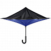 FARE LIBERTY obrácený holový deštník černo-oranžový 7715