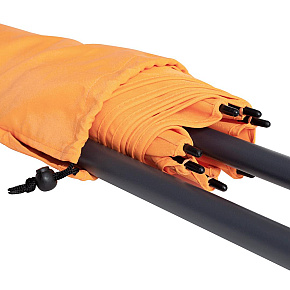 Fare větruodolný plážový slunečník L apricot s UV 50 8205