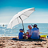 Fare větruodolný plážový slunečník XS šedý s UV 50 8160