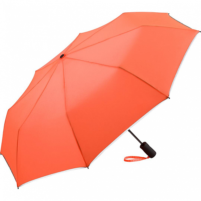 FARE REFLEX Mini skládací deštník, NEON ORANŽOVÝ 5547