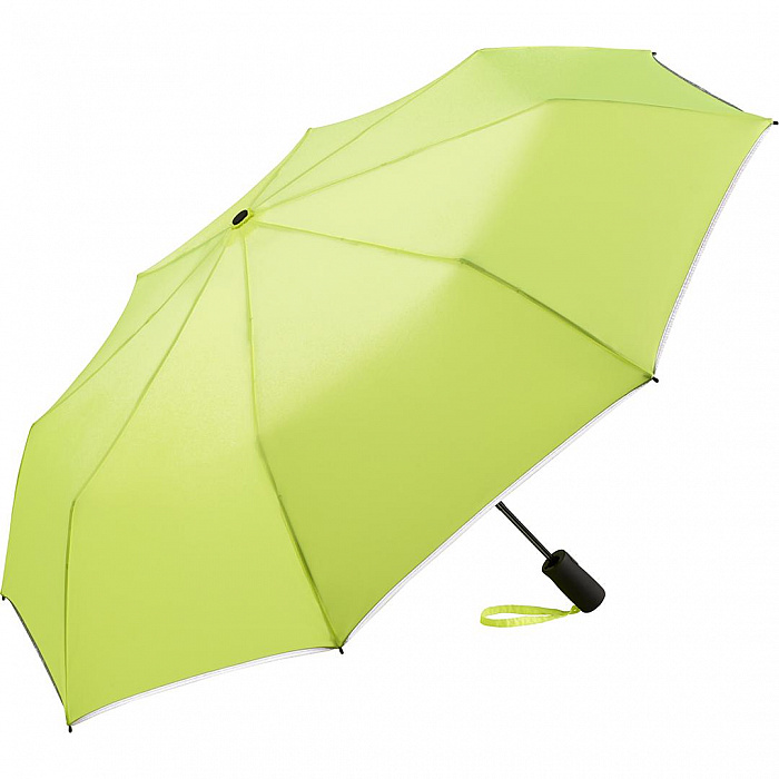 FARE REFLEX Mini skládací deštník, NEON ŽLUTÝ 5547