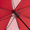 FARE SHINE golfový deštník s reflexními panely ČERNÝ