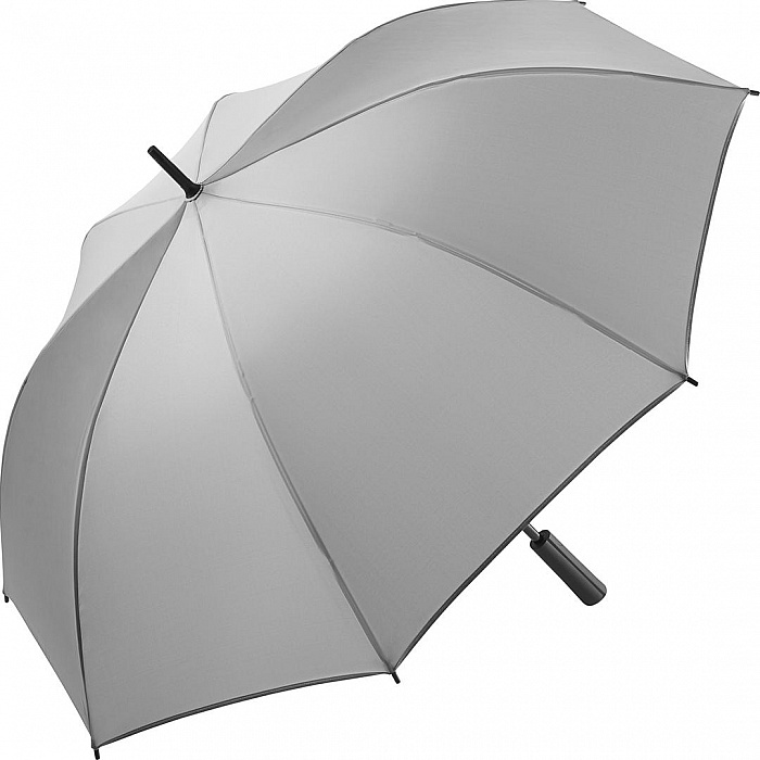 FARE SHINE golfový deštník s reflexními panely šedý