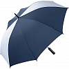 FARE SHINE golfový deštník s reflexními panely TM. MODRÝ