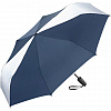 FARE SHINE MINI skládací deštník s reflexními panely TM. MODRÝ