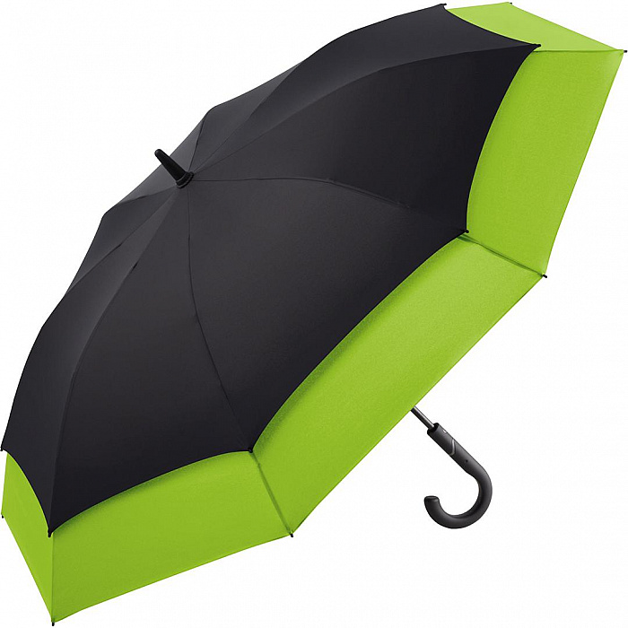 FARE STRETCH golfový deštník, černo-limetkový 7709
