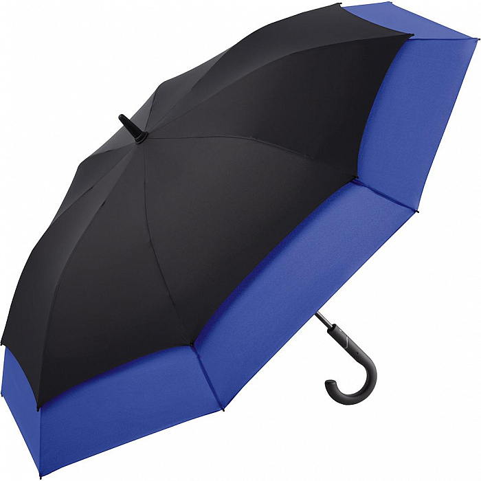 FARE STRETCH golfový deštník, černo-modrý 7709