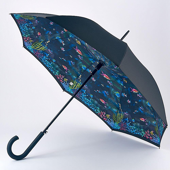 Fulton dámský holový deštník Bloomsbury 2 UNDER THE SEA L754