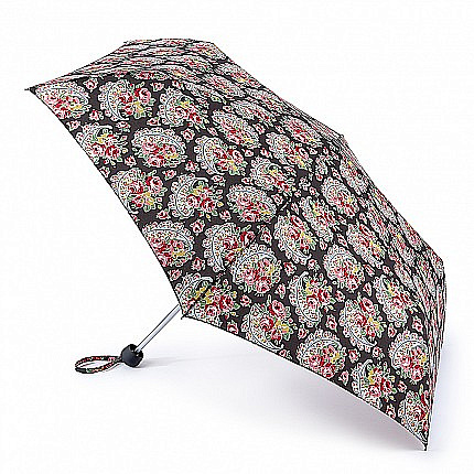 Cath Kidston dámský skládací deštník Minilite 2 Rose Charcoal L768