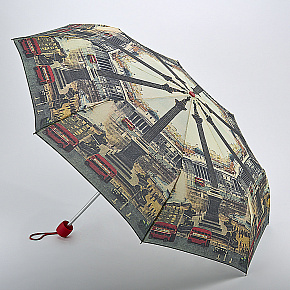 Fulton dámský skládací deštník NATIONAL GALLERY Minilite 2 Vintage London L849
