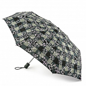 Fulton dámský skládací deštník Open/Close 4 GINGHAM DITSY L346