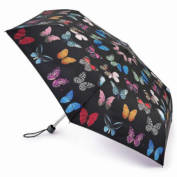 Fulton dámský skládací deštník Superslim 2 BUTTERFLY STUDY L553