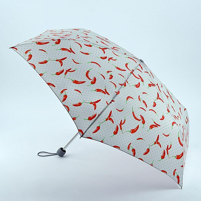 Fulton dámský skládací deštník Superslim 2 HOT CHILLIES L553