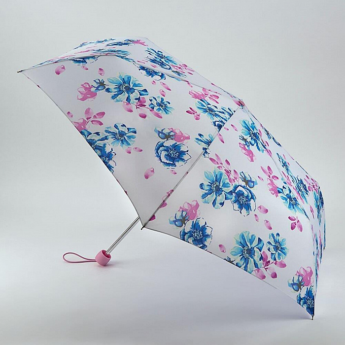 Fulton dámský skládací deštník Superslim 2 PASTEL PETALS L553