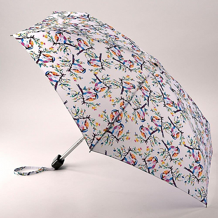 Fulton dámský skládací deštník Tiny 2 SUMMER SHADE BIRDY L501
