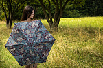William Morris dámský skládací deštník Tiny 2 FOREST PLUM L713