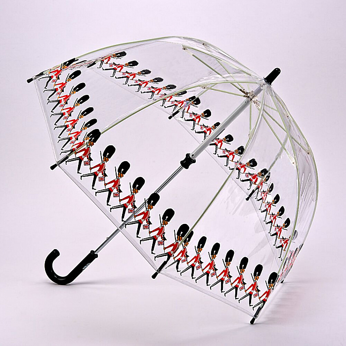 Fulton dětský průhledný deštník Funbrella 4 GUARDS C605