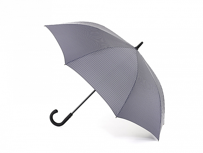 Fulton pánský holový deštník Knightsbridge 2 CITY STRIPE GREY G451