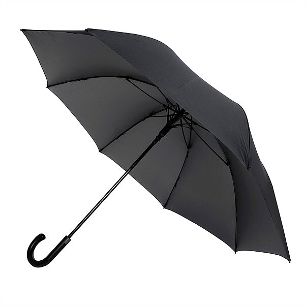 Golfový deštník BERN NICKEL černo-metalický