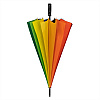 Golfový větruodolný deštník Duha Rainbow MAXI