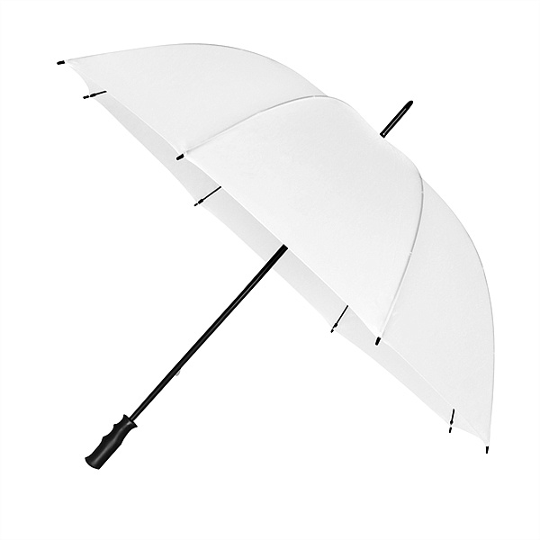 Dámský golfový větruodolný deštník MONSUN bílý