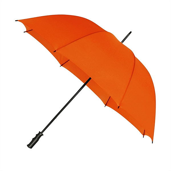 Dámský golfový větruodolný deštník MONSUN oranžový