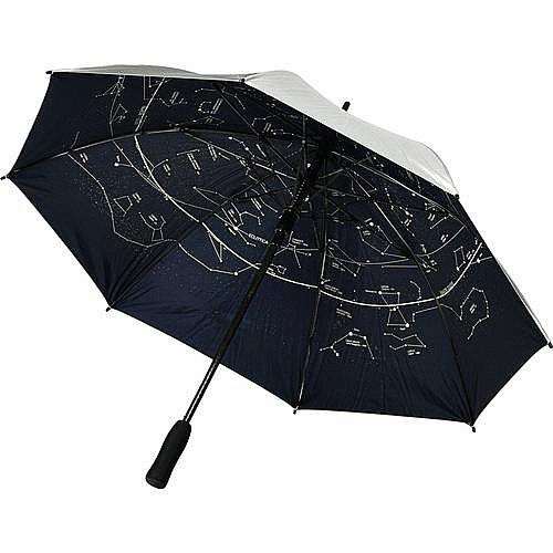 Holový deštník GALAXY s motivem hvězdné mapy