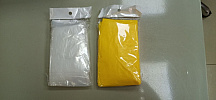 ELISA pláštěnka s dlouhým rukávem - MIX žlutá/transparentní