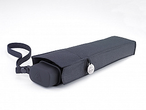 Fulton pánský plochý skládací deštník Miniflat 1 BLACK UV L339