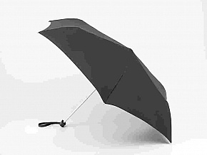Fulton pánský plochý skládací deštník Miniflat 1 BLACK L339