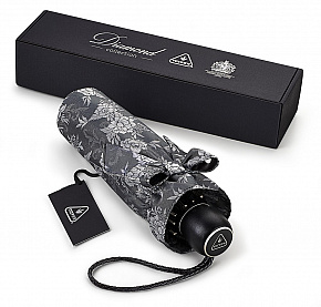 Fulton dámský skládací deštník MARQUISE DIAMOND JACQUARD FLORAL L852