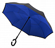 LIBERTY obrácený deštník holový MODRÝ