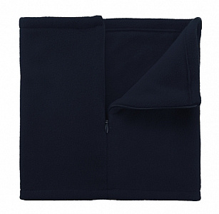 Nákrčník na zip Polar Fleece tmavě modrý