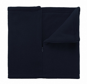Nákrčník na zip Polar Fleece tmavě modrý