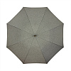 Luxusní pánský golfový deštník GENTLEMAN, šedý melír