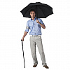 Pánský holový deštník  WALKER 2v1 černý