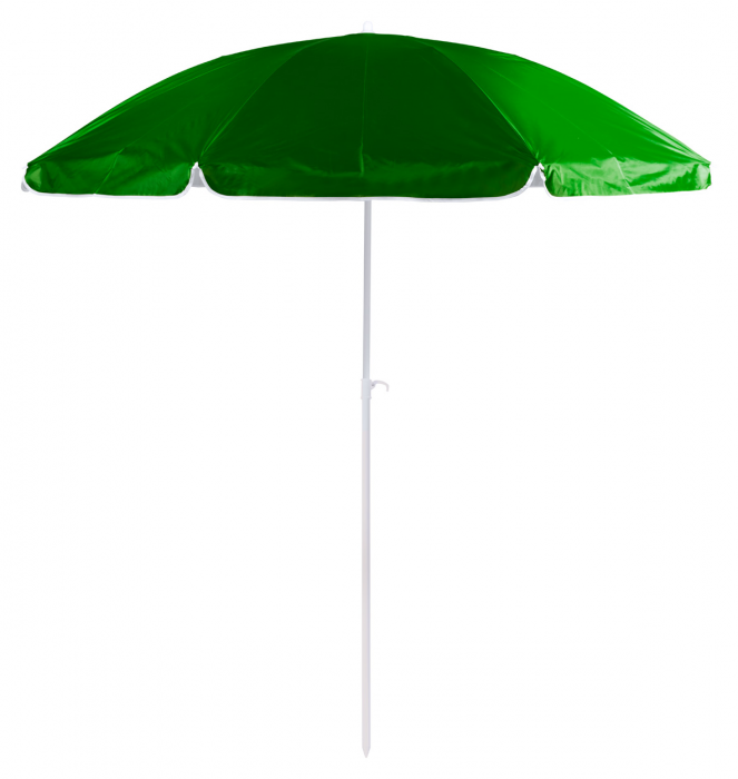 Plážový slunečník s UV ochranou IBIZA MAX zelený + přenosná taška