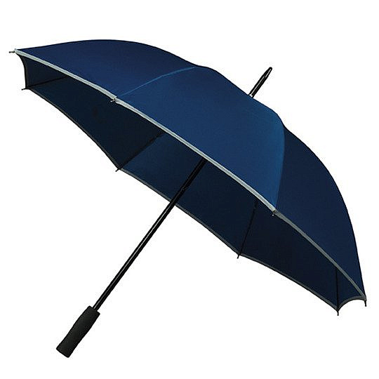 Holový deštník SAFETY reflex modrý