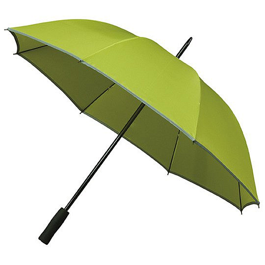 Holový deštník SAFETY reflex limetka