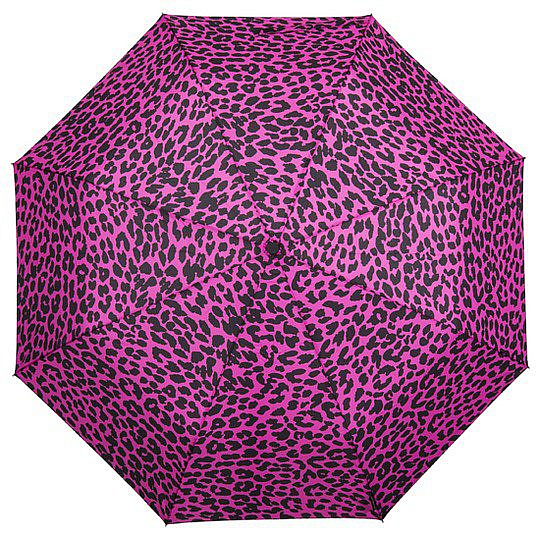 Dámský skládací deštník GEPARD růžový
