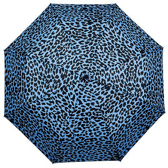 Dámský skládací deštník GEPARD modrý